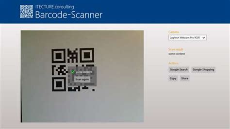 barcode scanner software windows 10